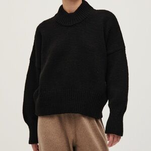 Babaa wool sweater no15 black